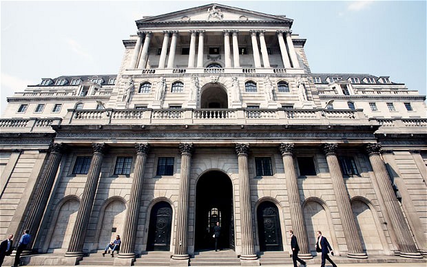 Stock finance and lending figures for 2013 published by the Bank of England