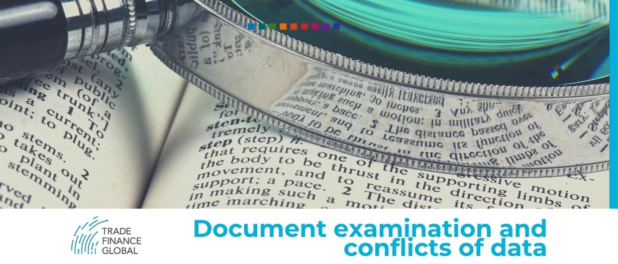 Document examination and conflicts of data