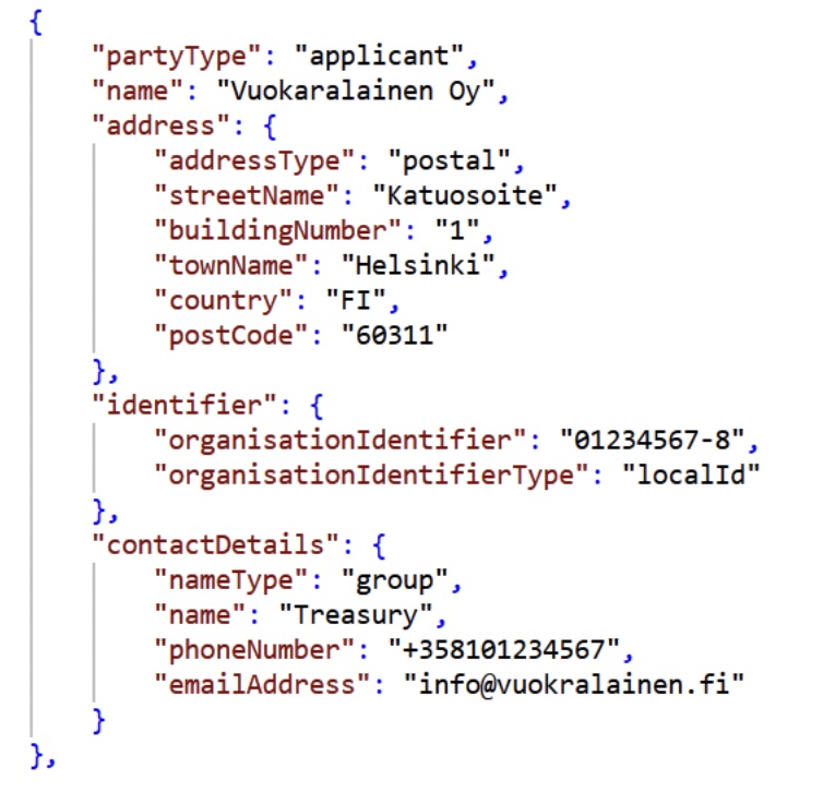 Standardised Trust JSON