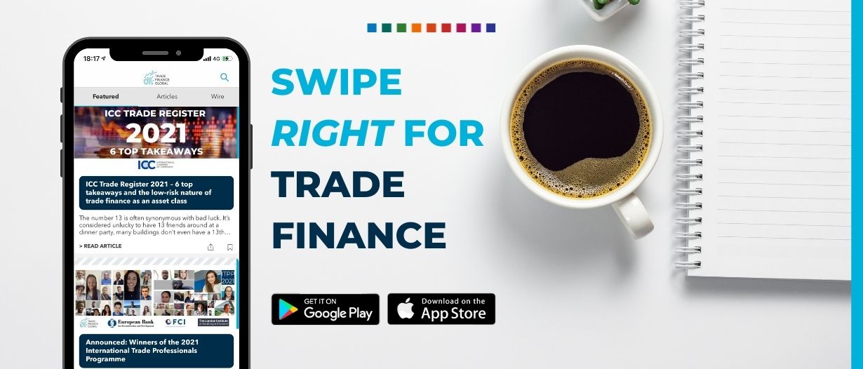 Swipe right for trade finance – TFG launches new Trade Finance app