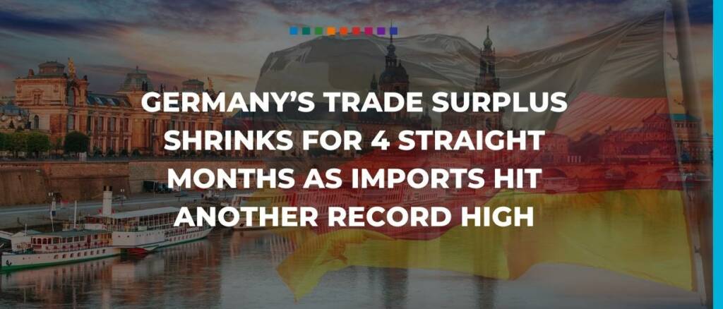 Germany trade surplus shrinks