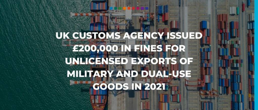 uk customs issued fines