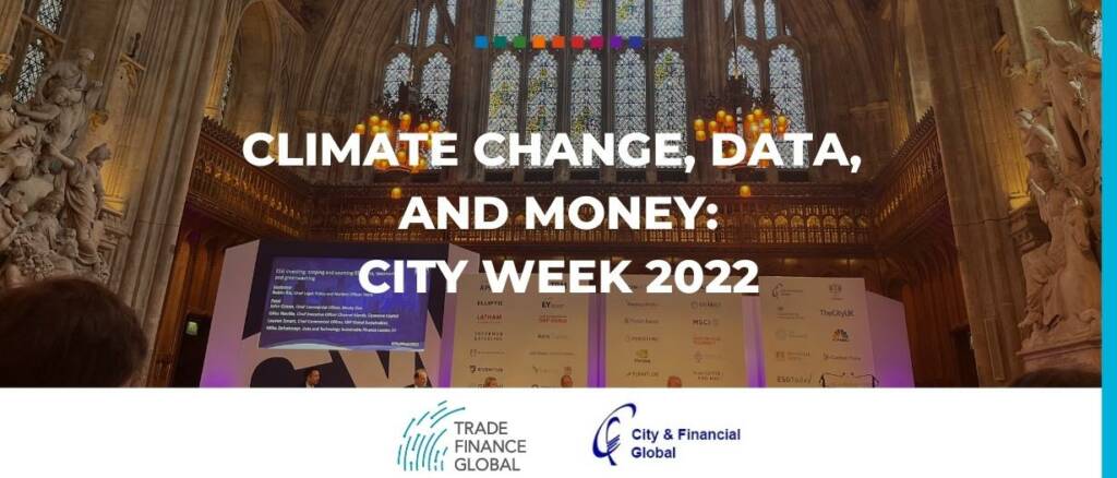 Climate change, data, and money - City Week 2022