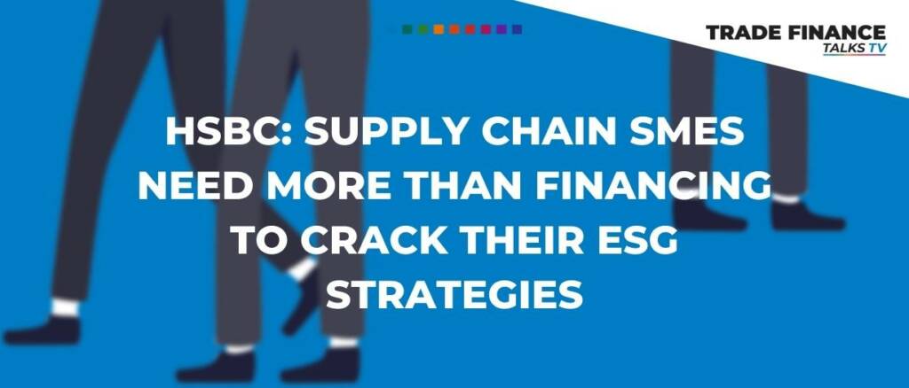 HSBC Supply chain SMEs need more than financing to crack their ESG strategies