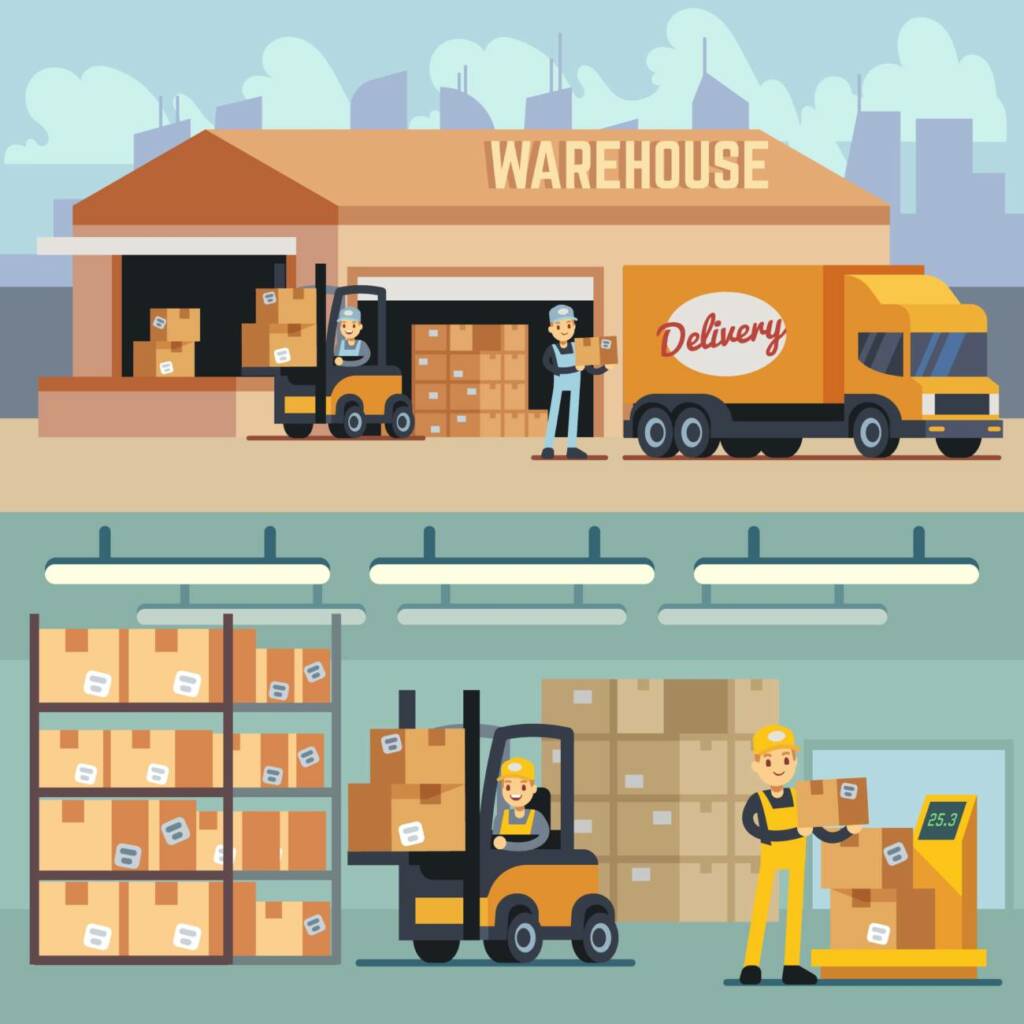 Warehouse and transport - incoterms