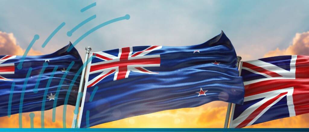 UK Australia New Zealand flag