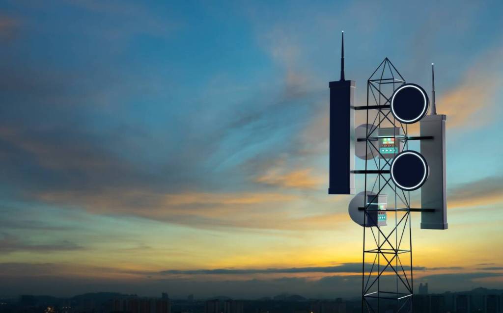 smartphone tower