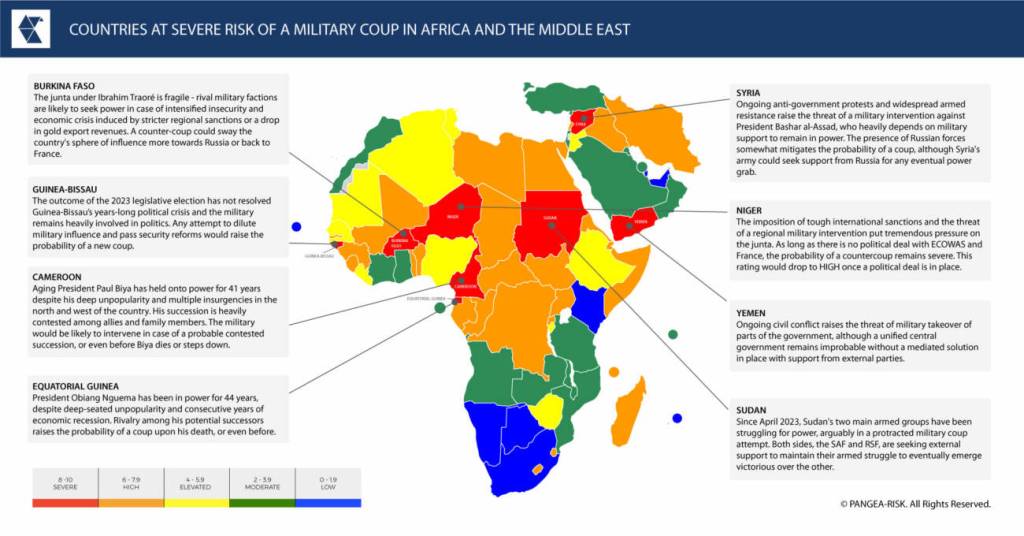 Africa and the middle east