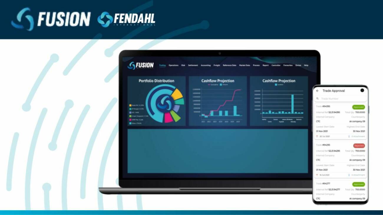 Fusion CTRM Software Dashboard